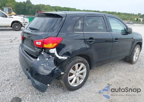 2014 Mitsubishi Outlander Sport Se из США, поврежденный, VIN 4A4AP4AU8EE020136